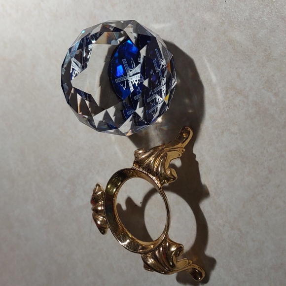 Swarovski Crystal "Holland Windmill" Paperweight. Vintage. From the 1970,'s - Picture 5 of 11